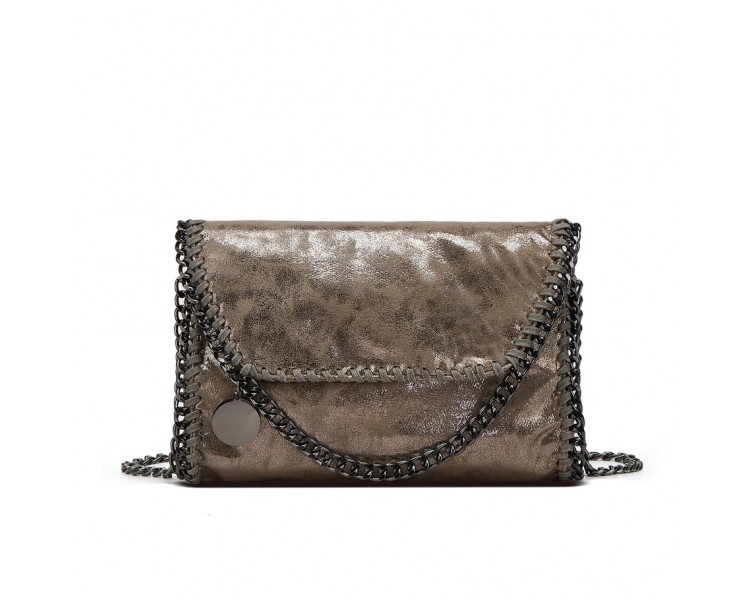 Luxurious suede crossbody bag
