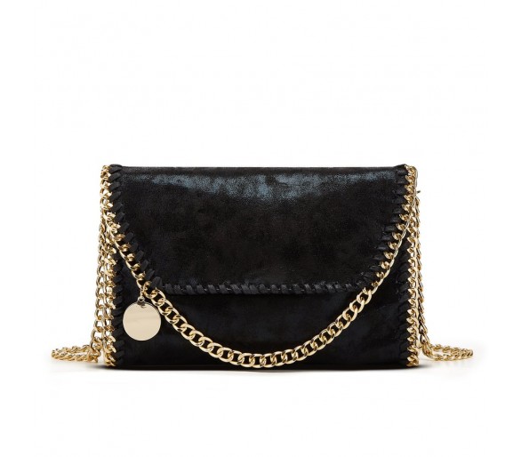 Sac bandoulière luxueux en daim