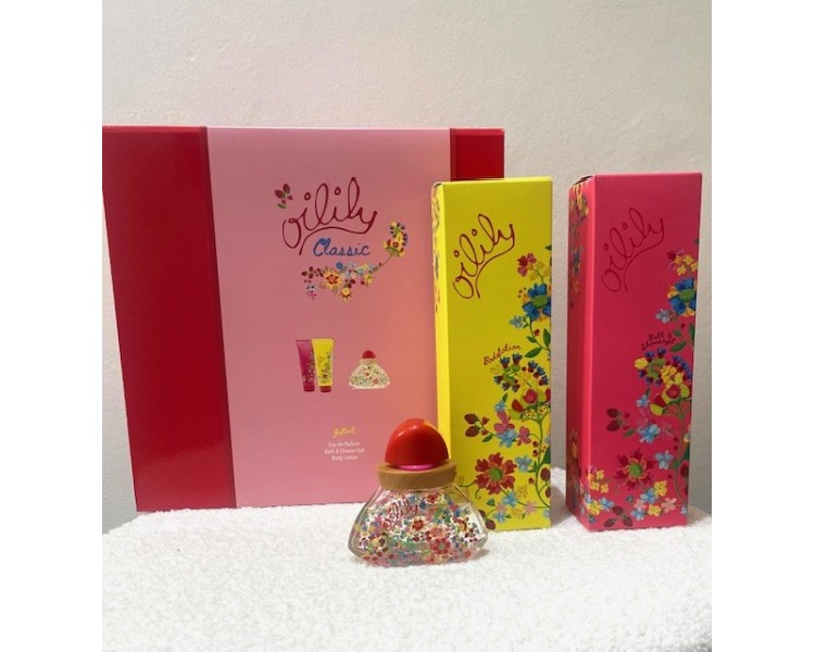 Oilily : Coffret Classic EDP 75 ml + Lotion 75ml +