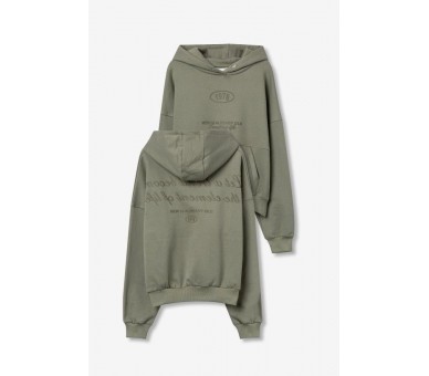 TIFFOSI : Sweat à capuche oversize avec messages