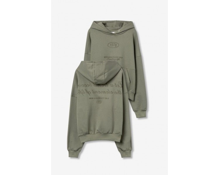 TIFFOSI : Oversized hoodie with embossed messages