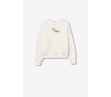 TIFFOSI: Oversized sweatshirt with embossed print