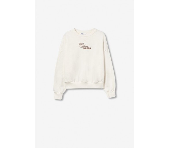 TIFFOSI : Sweat-shirt oversize avec imprimé en relief