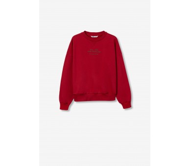 TIFFOSI: Oversized sweatshirt with embossed print
