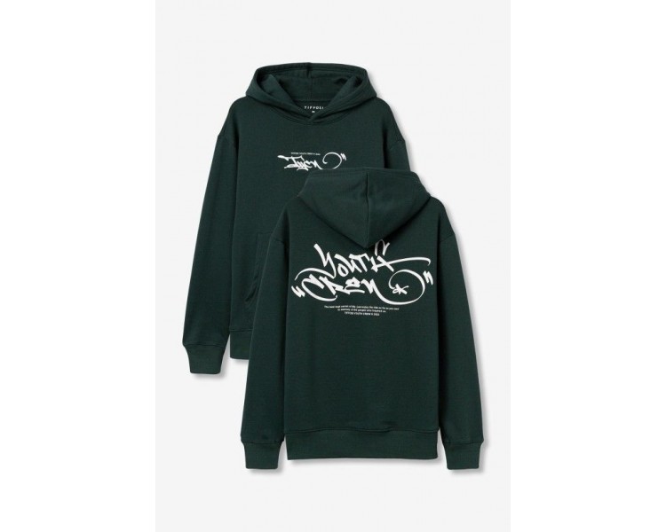 TIFFOSI : hoodie made of smooth fleece