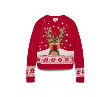 VERO MODA GIRLS : Toffe kerst pullover