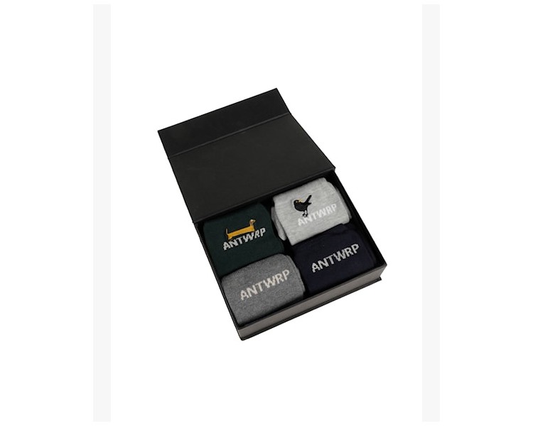 ANTWRP: Box with 4 pairs of socks
