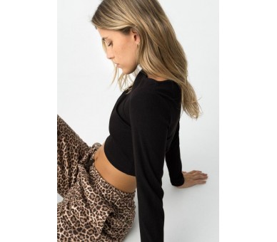 TIFFOSI : Geribbeld, strak T-shirt