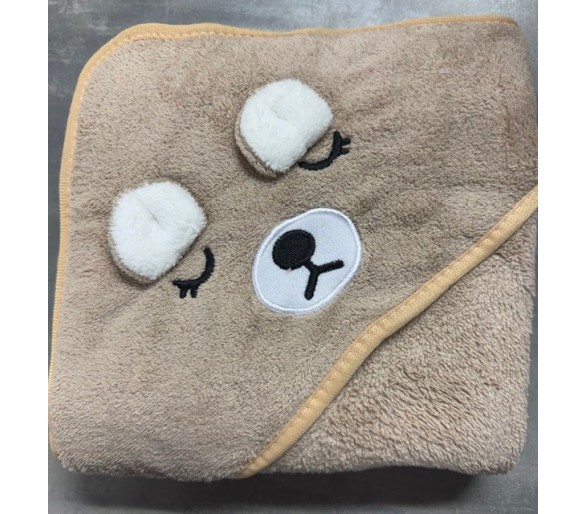Serviette de bain à capuche