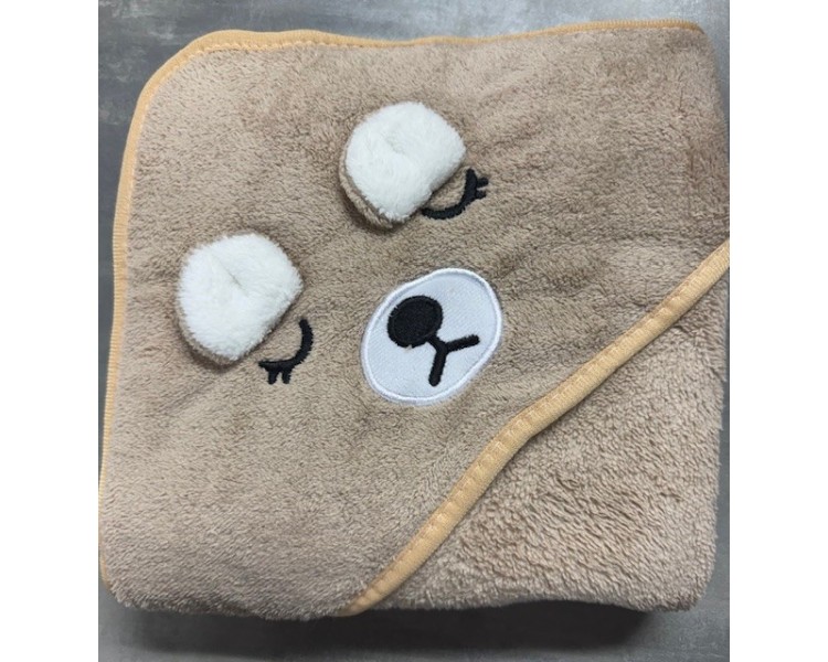 Serviette de bain à capuche