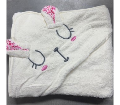 Serviette de bain à capuche