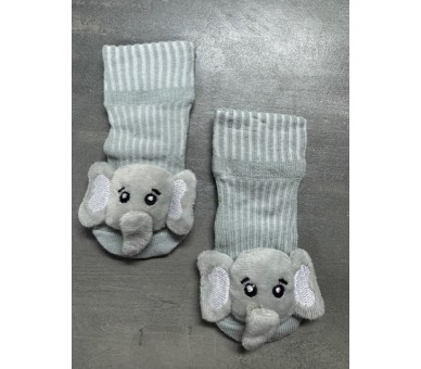 Chaussettes super mignonnes avec un éléphant