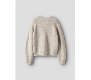 NAME IT : Cardigan tricoté avec nœuds