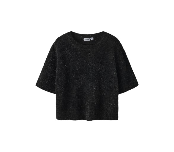 NAME IT : Pull tricoté avec fil pailleté