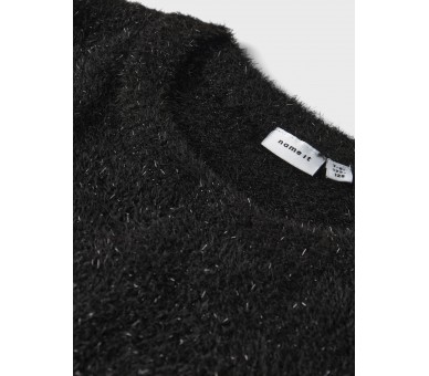 NAME IT : Gebreide pullover met glitterdraad