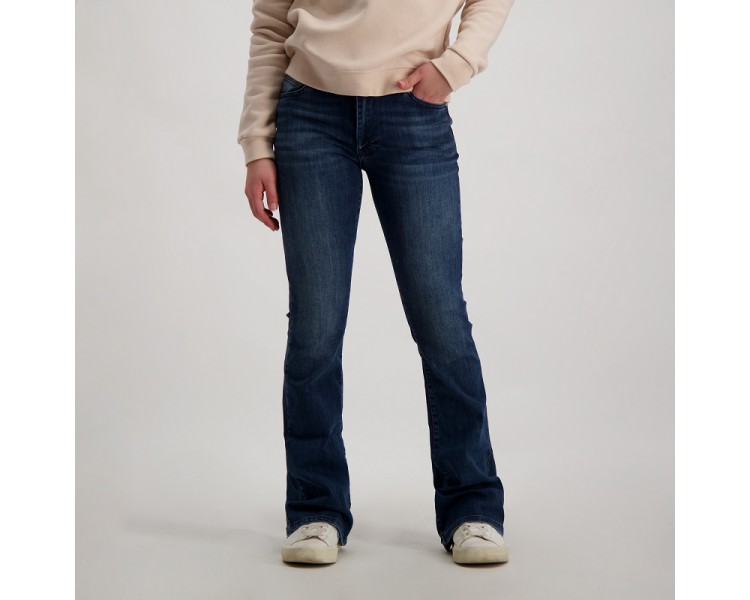 CARS : Pantalon évasé en jean souple