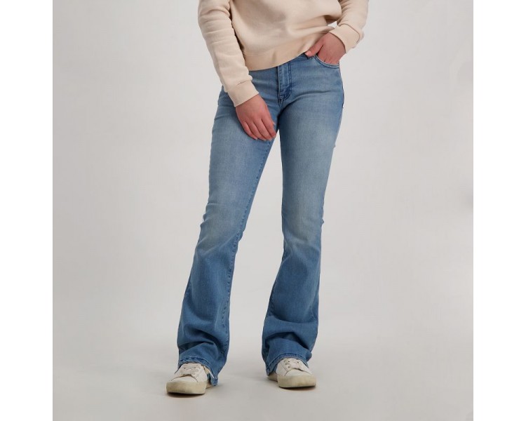 CARS : Pantalon évasé en jean souple