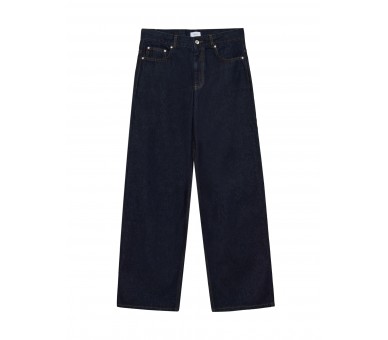 GRUNT: Low waist Raw blue jeans