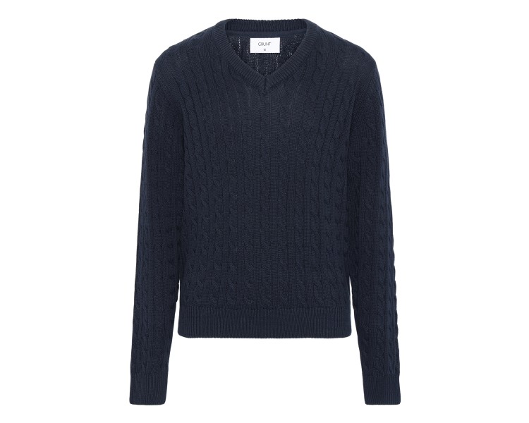 GRUNT : Pull à col en V