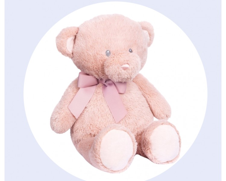 Ours roze clair super mignon de 23 cm