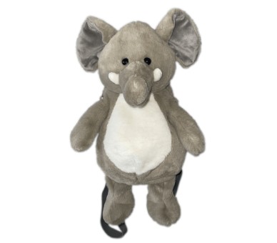sac à dos éléphant gris