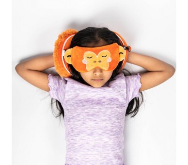 Oreiller de voyage et masque de sommeil orang-outan