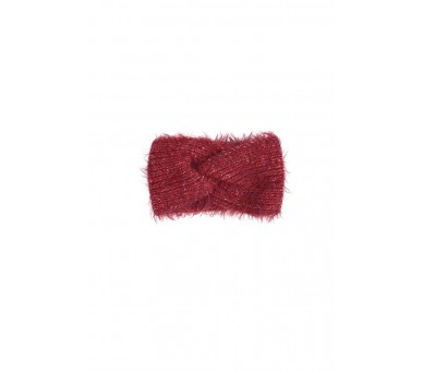 Bandeau d'hiver frosty chic - rouge