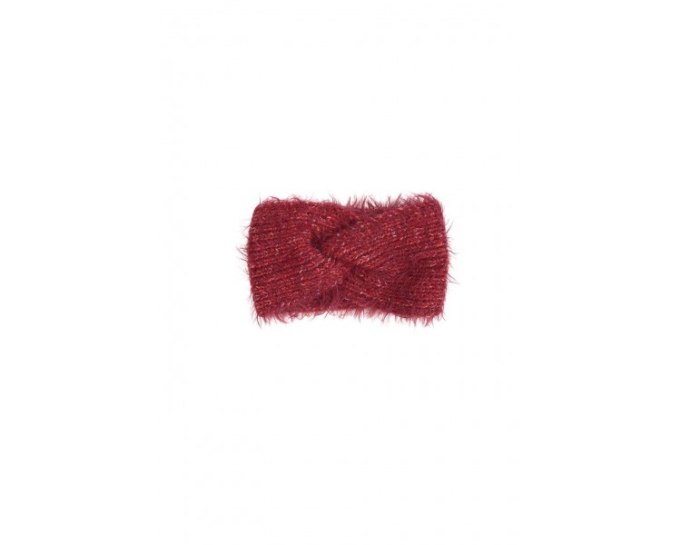 Bandeau d'hiver frosty chic - rouge