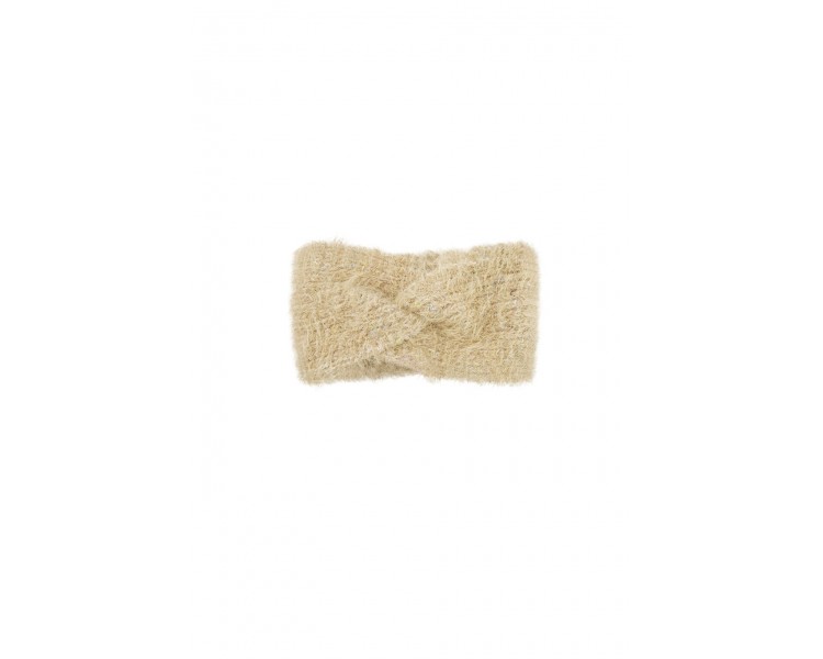Winterhoofdband frosty chic - beige