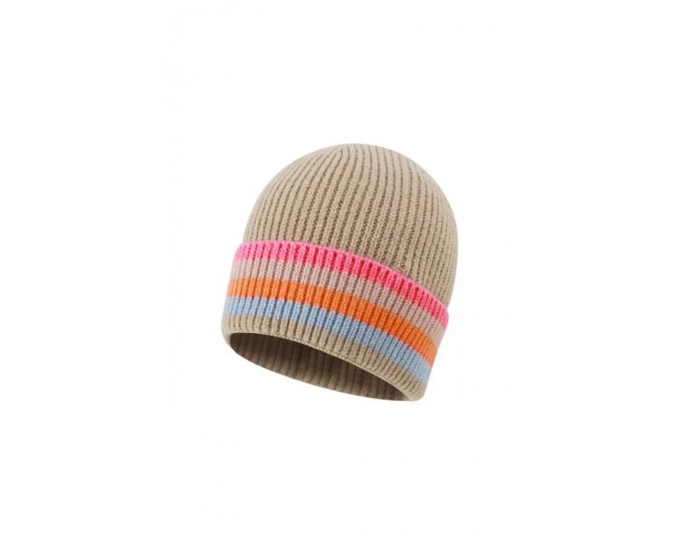 Multi color striped hat