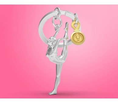 Ce porte-clés de gymnastique