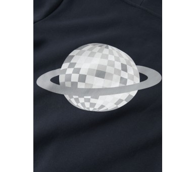 LMTD : Hoodie met planeet op de rug