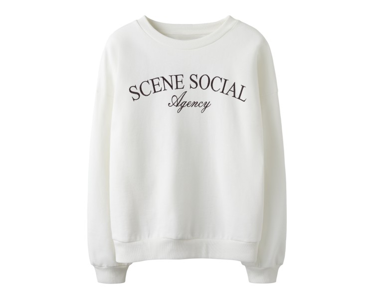 LMTD : Sweat-shirt avec Broderie 3D