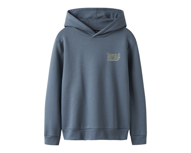 LMTD : Sweat à capuche avec imprimé devant et dos