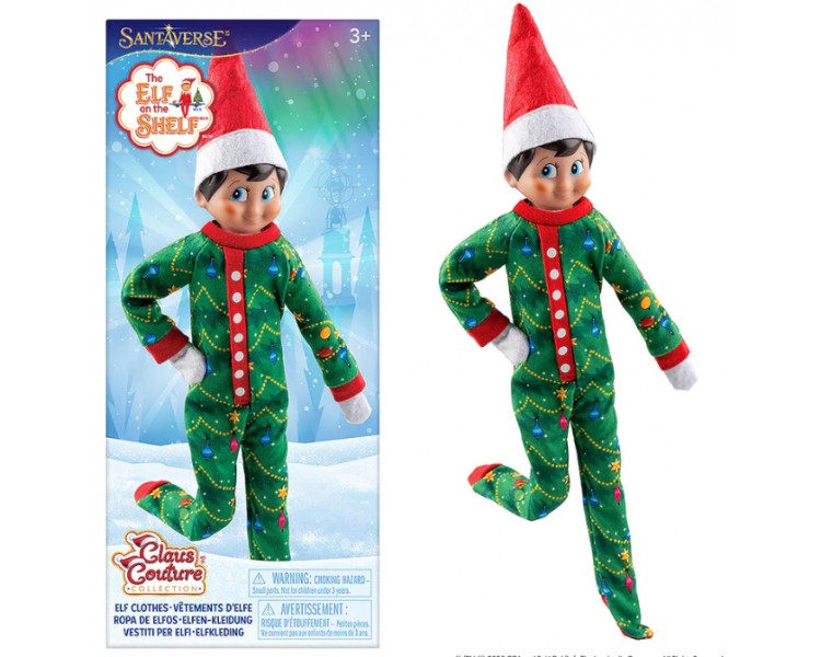 Elf on the Shelf - Pyjama grenouillère Feestelijke
