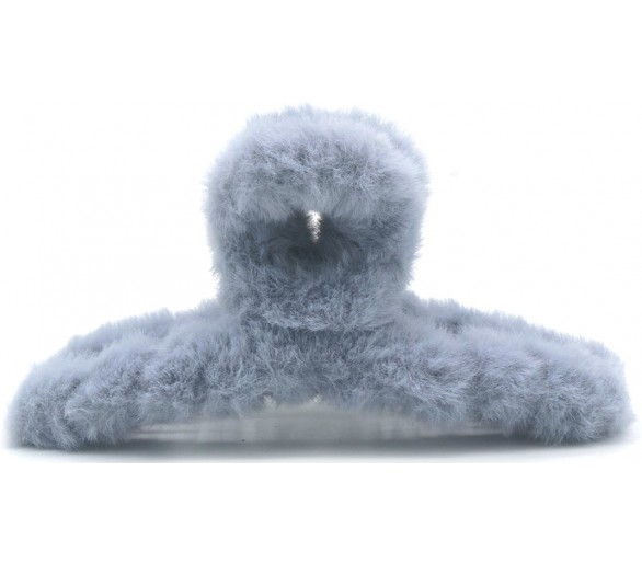 HAIR CLAW FLUFFY 12.5CM