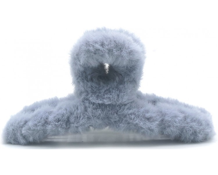 HAIR CLAW FLUFFY 12.5CM