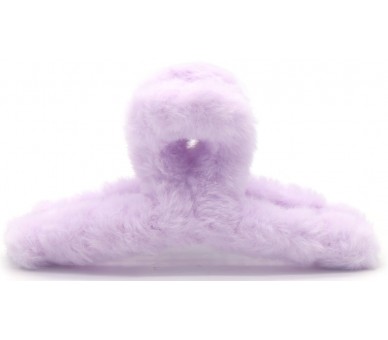 HAIR CLAW FLUFFY 12.5CM