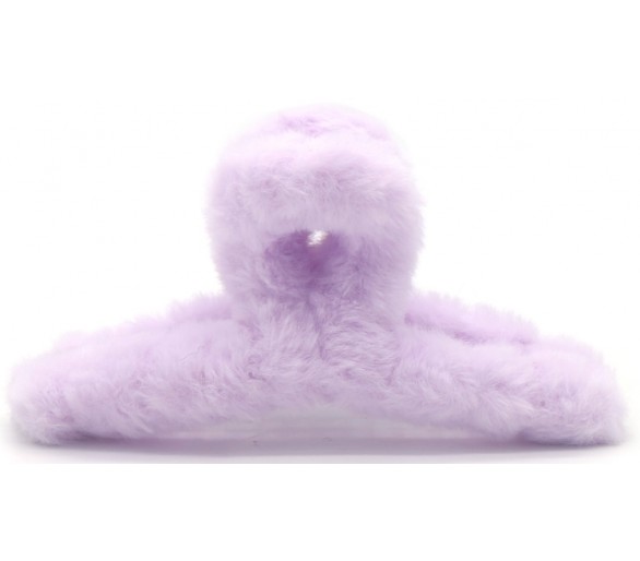 HAIR CLAW FLUFFY 12.5CM