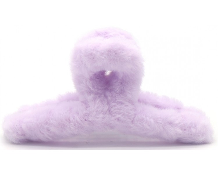 HAIR CLAW FLUFFY 12.5CM