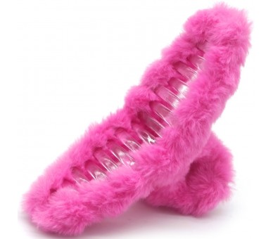 Hair Claw Fluffy 12.5cm