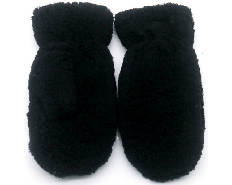 GLOVES TEDDY black