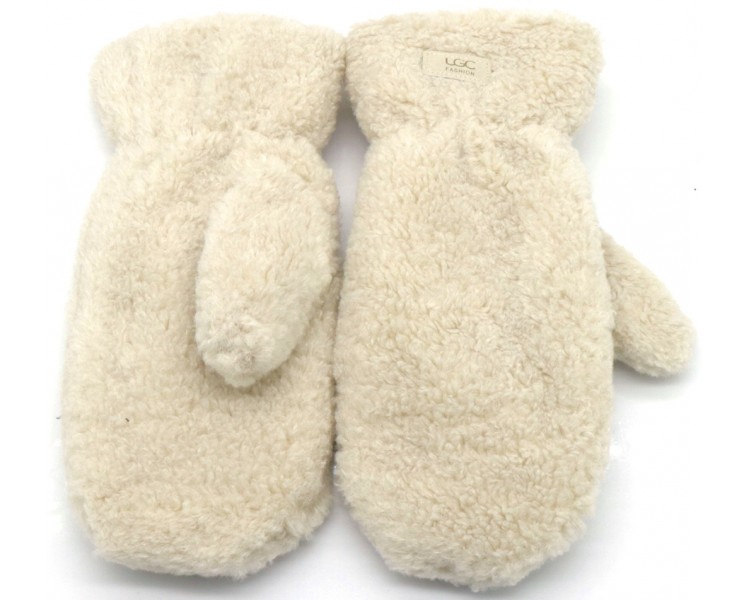 GLOVES TEDDY ECRU