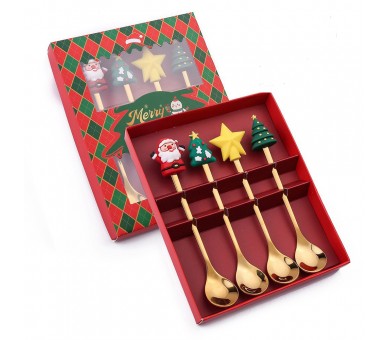 Gift Ensemble Cutlery 4pcs - Noël