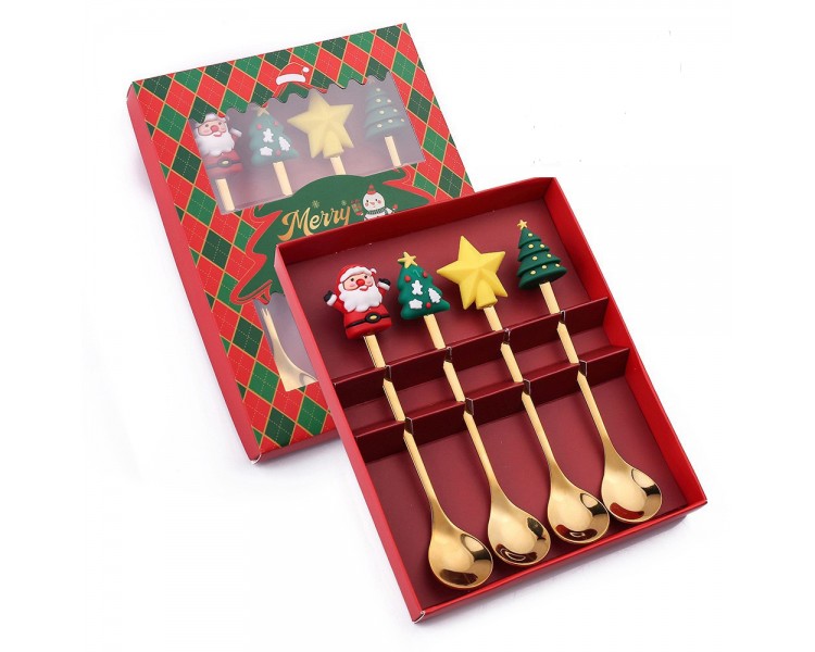 Gift Ensemble Cutlery 4pcs - Noël