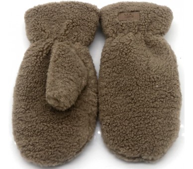 GLOVES TEDDY BROWN