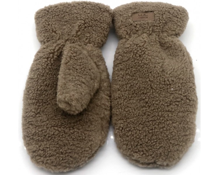 GLOVES TEDDY BROWN
