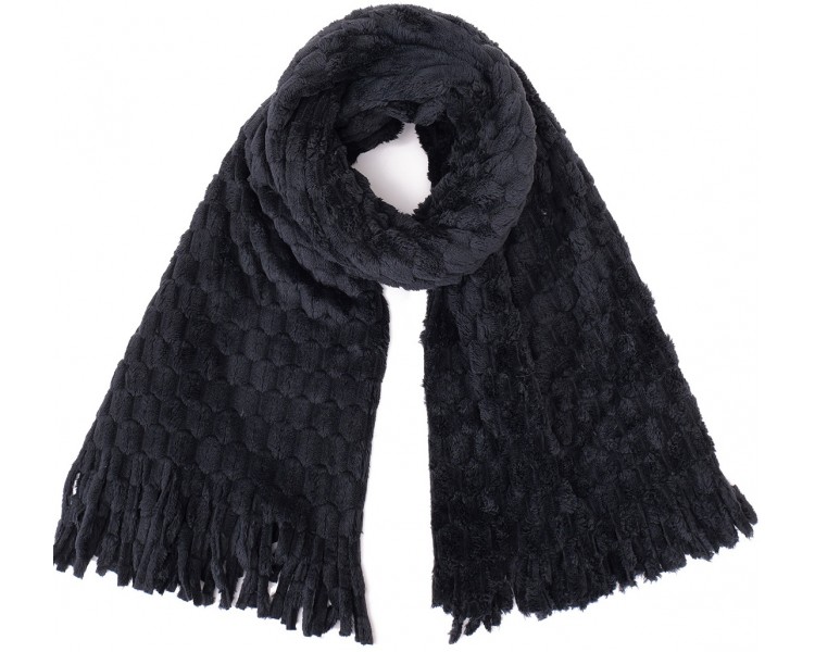 Soft Winter Sjaal 180x60cm Black