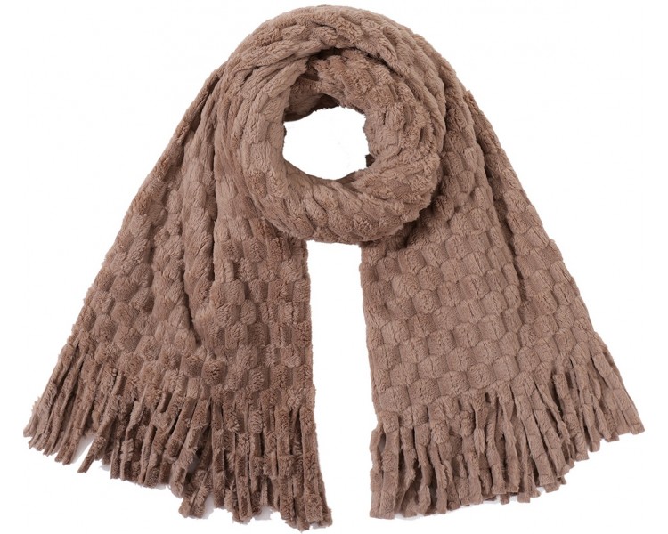 Soft Winter Sjaal 180x60cm Brown
