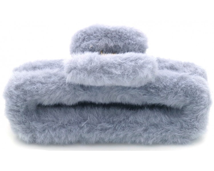 HAIR CLAW FLUFFY 12.5CM